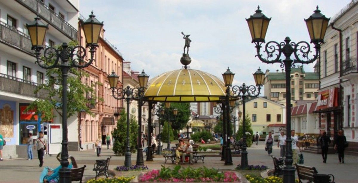 Улица Советская в Бресте